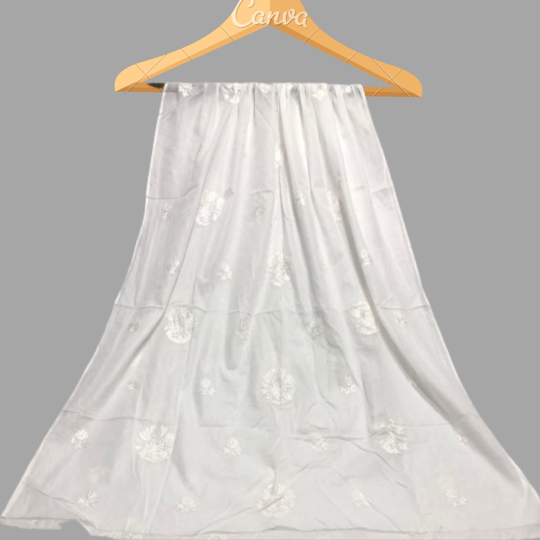 Pure Lawn Dyeable Dupatta