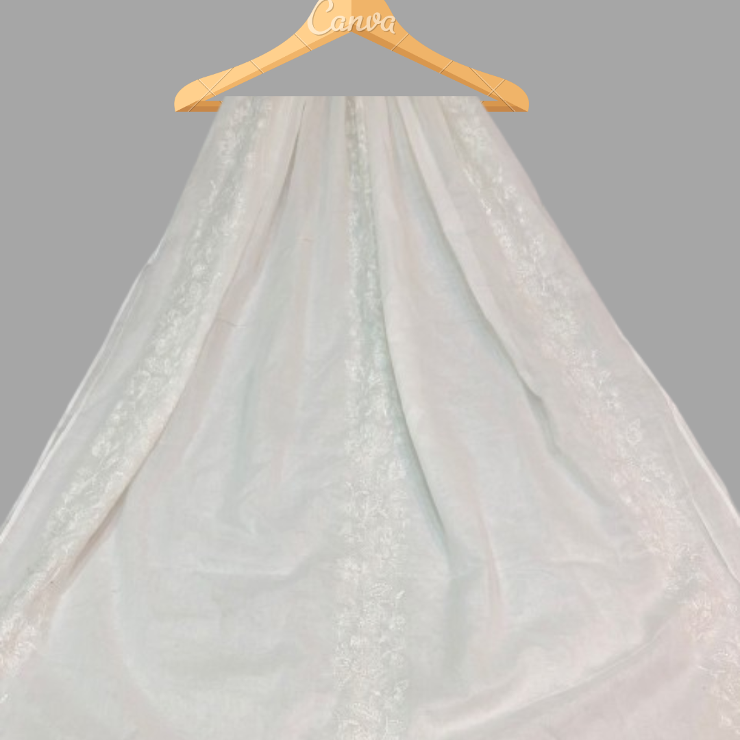 Pure Lawn Dyeable Dupatta