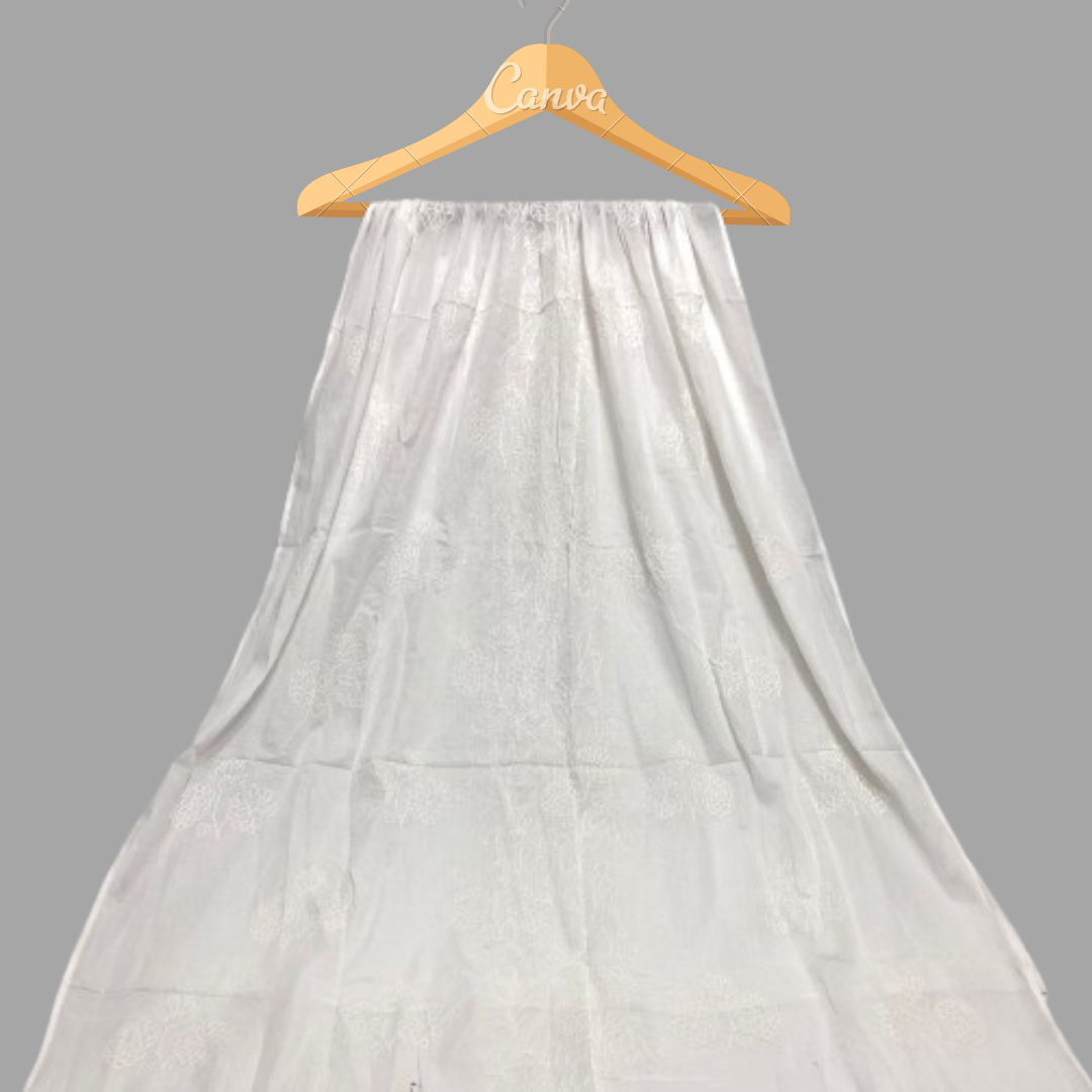 Pure Lawn Dyeable Dupatta