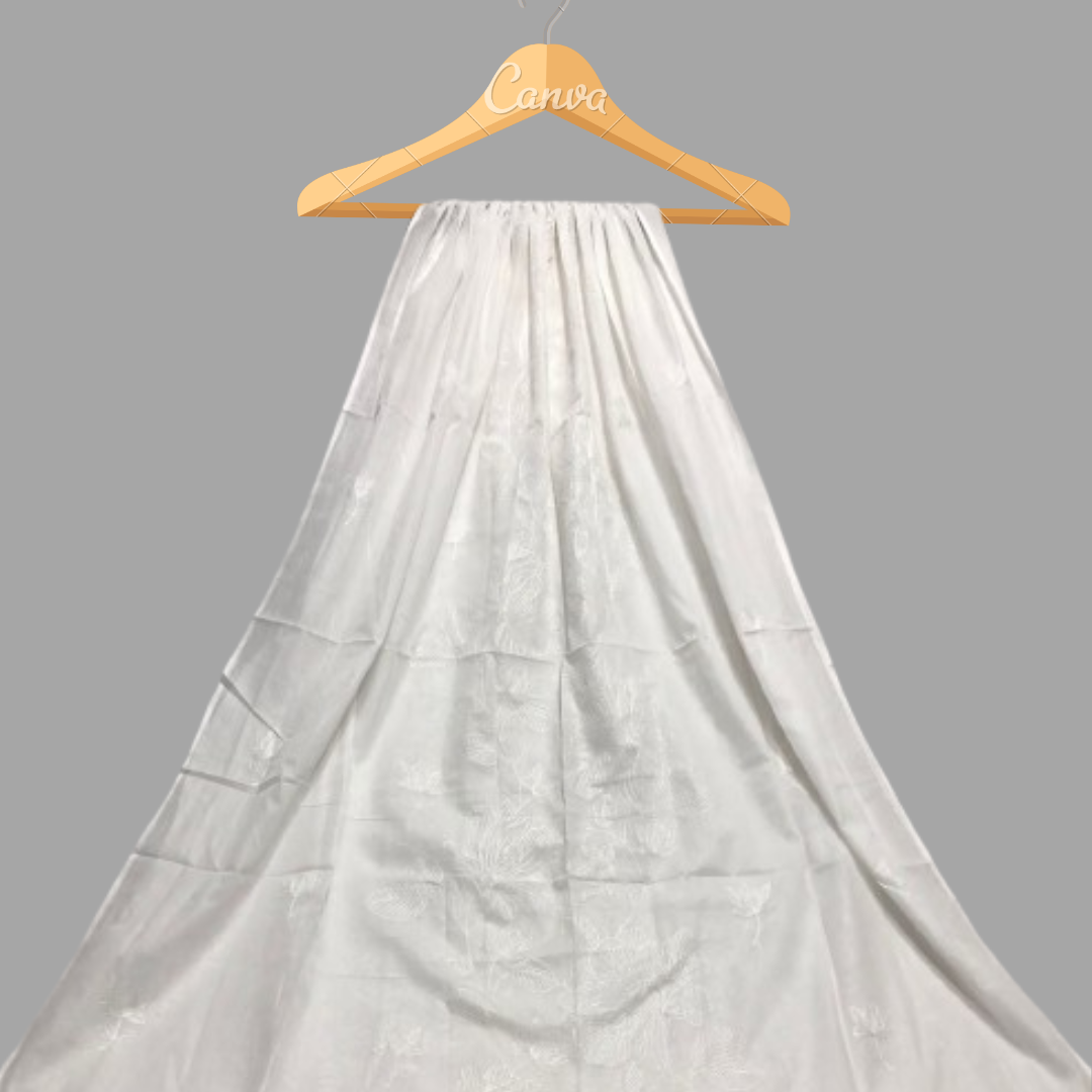 Pure Lawn Dyeable Dupatta