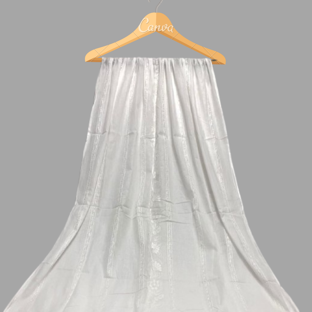 Pure Lawn Dyeable Dupatta
