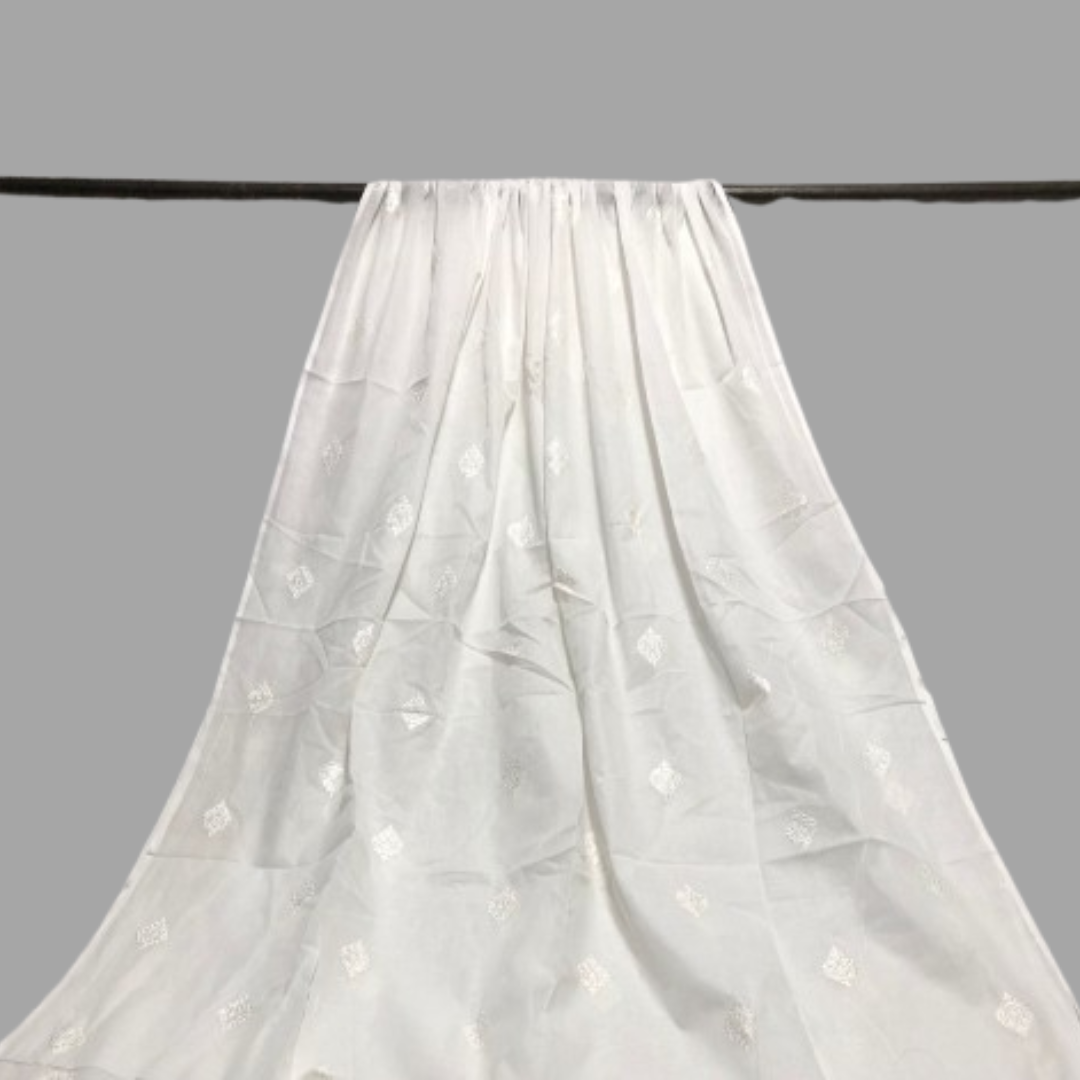 Pure Lawn Dyeable Dupatta