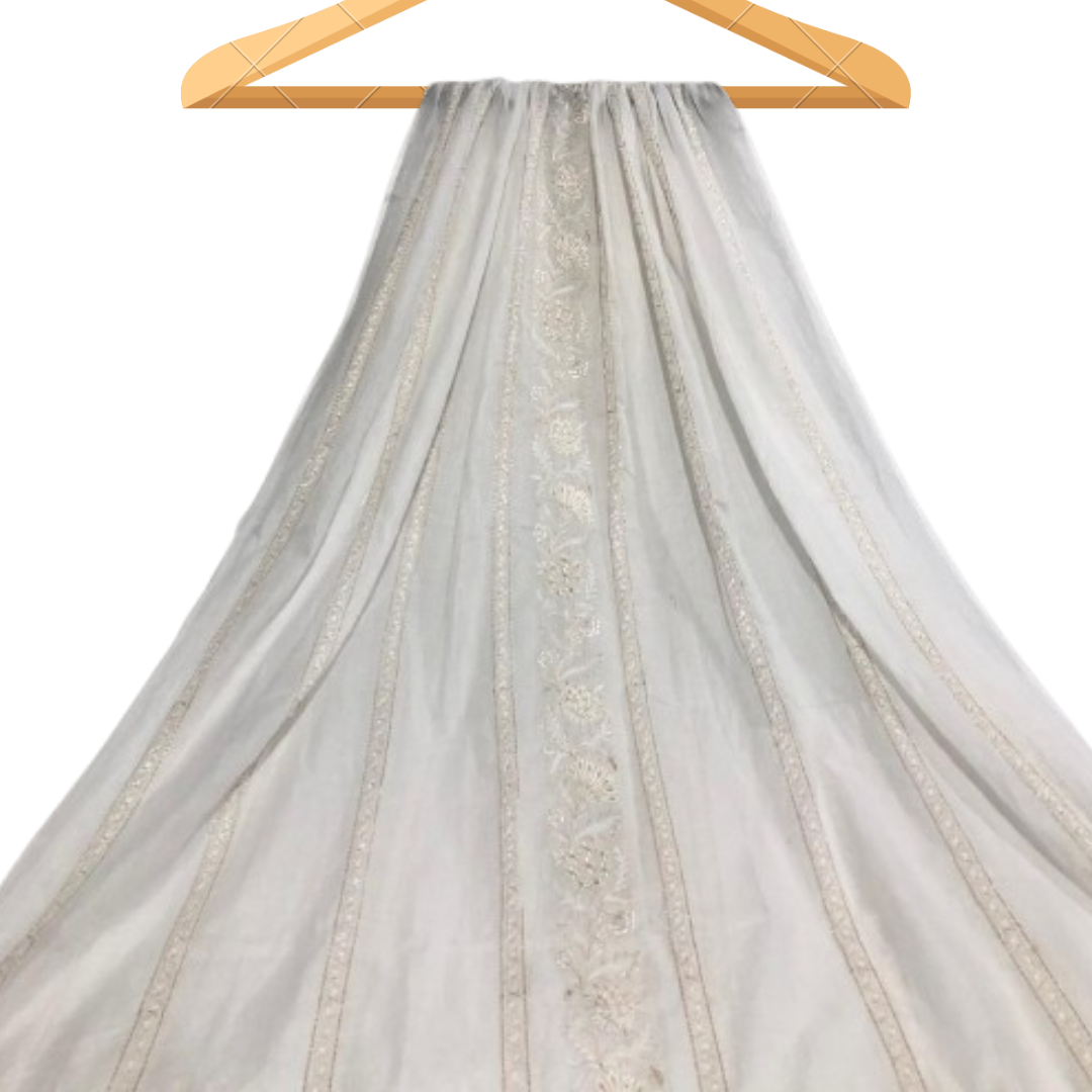 Pure Lawn Dyeable Dupatta