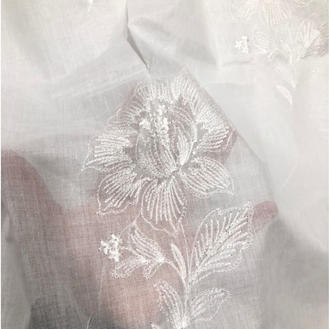 Pure Lawn Dyeable Dupatta