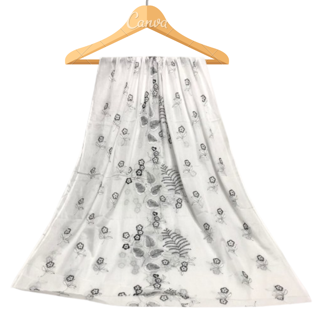 Pure Lawn Dyeable Dupatta