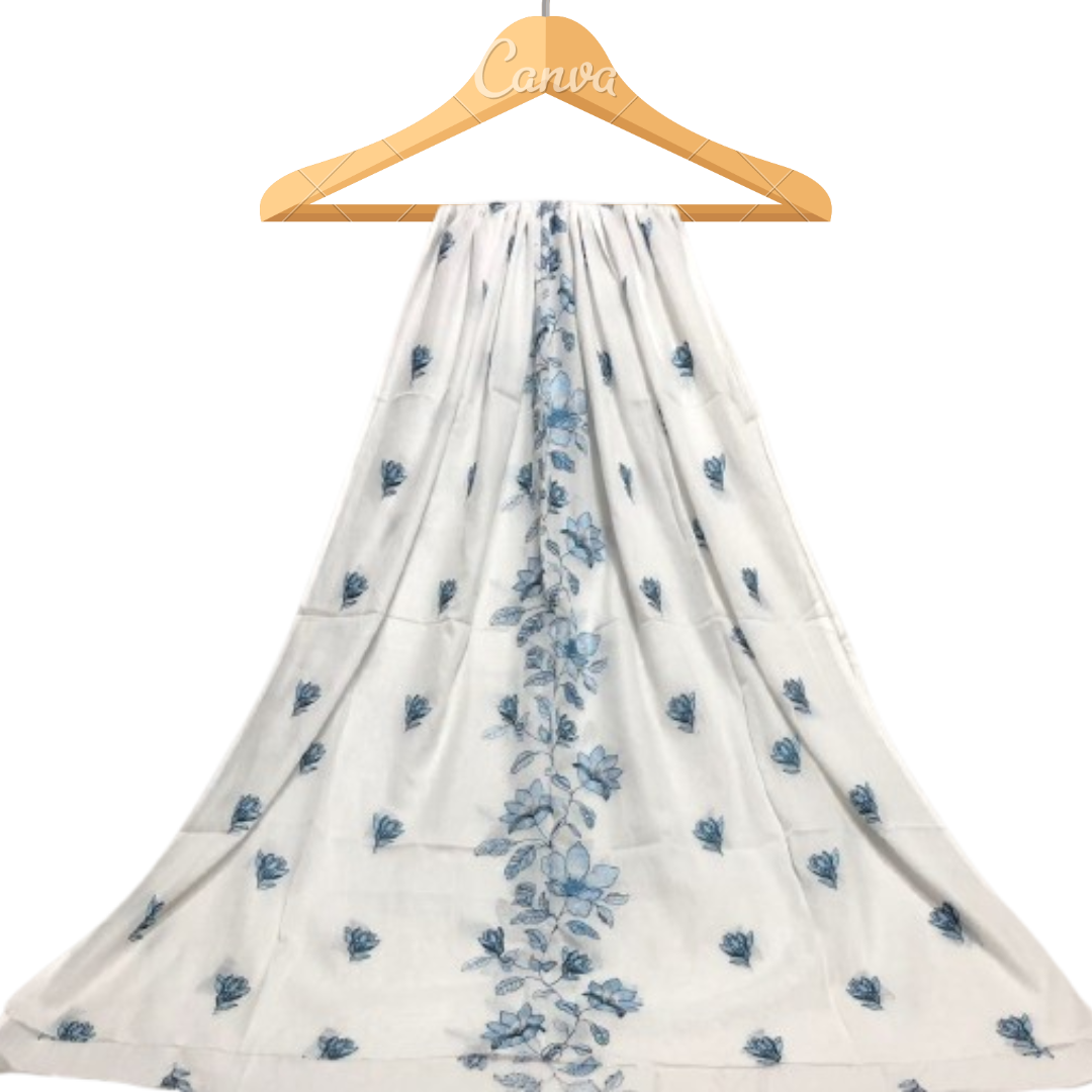 Pure Lawn Dyeable Dupatta