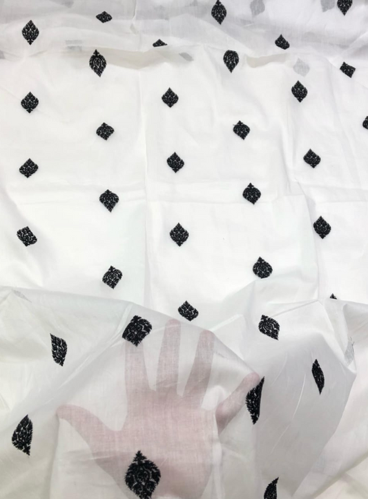 Pure Lawn Dyeable Dupatta