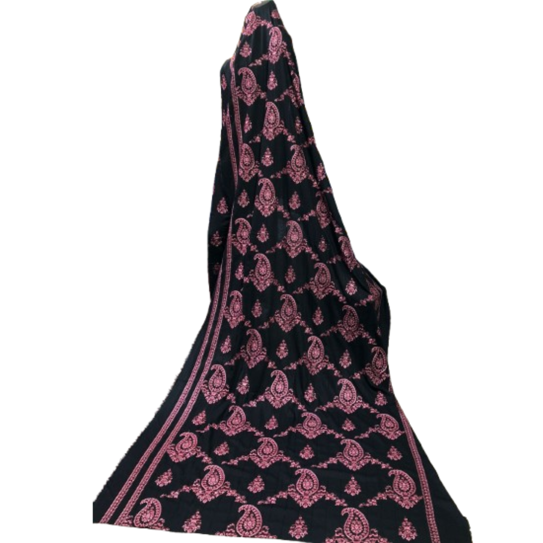 Karandi 3-Piece with Karandi Embroided Shawl