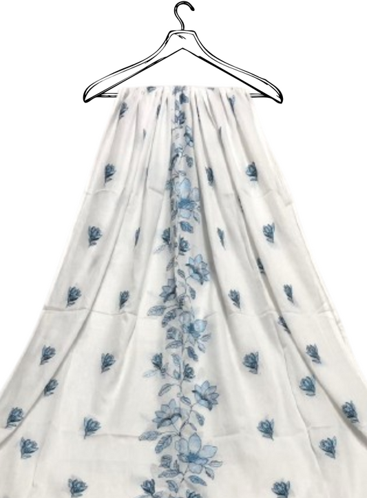 Pure Lawn Dyeable Dupatta