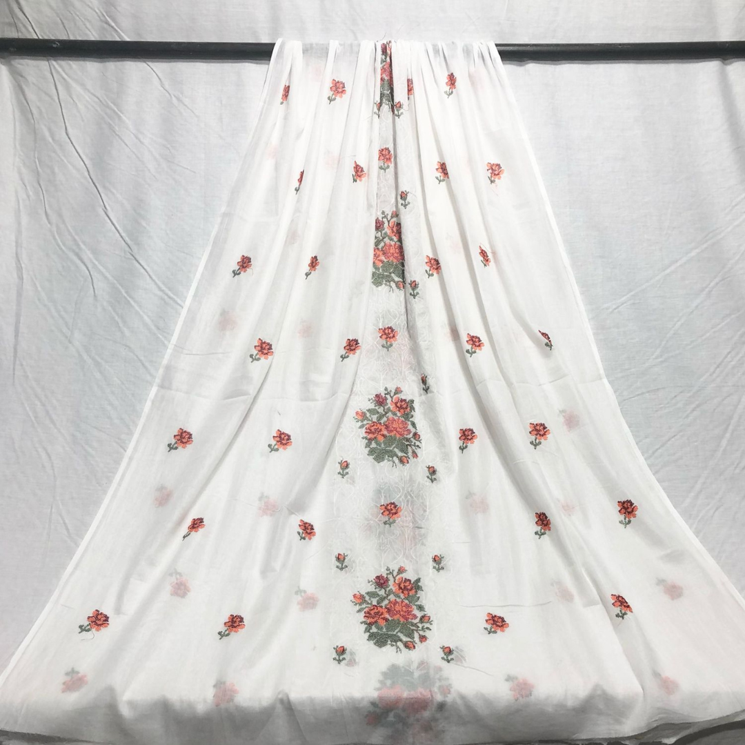 Pure Lawn Dyeable Dupatta