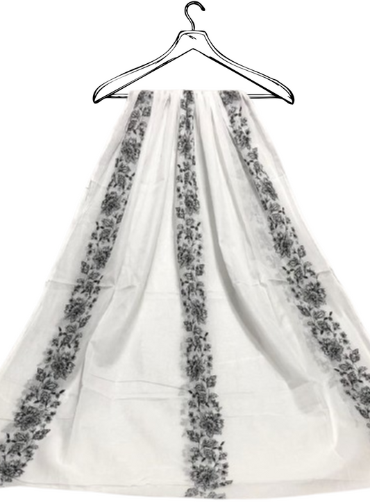 Pure Lawn Dyeable Dupatta