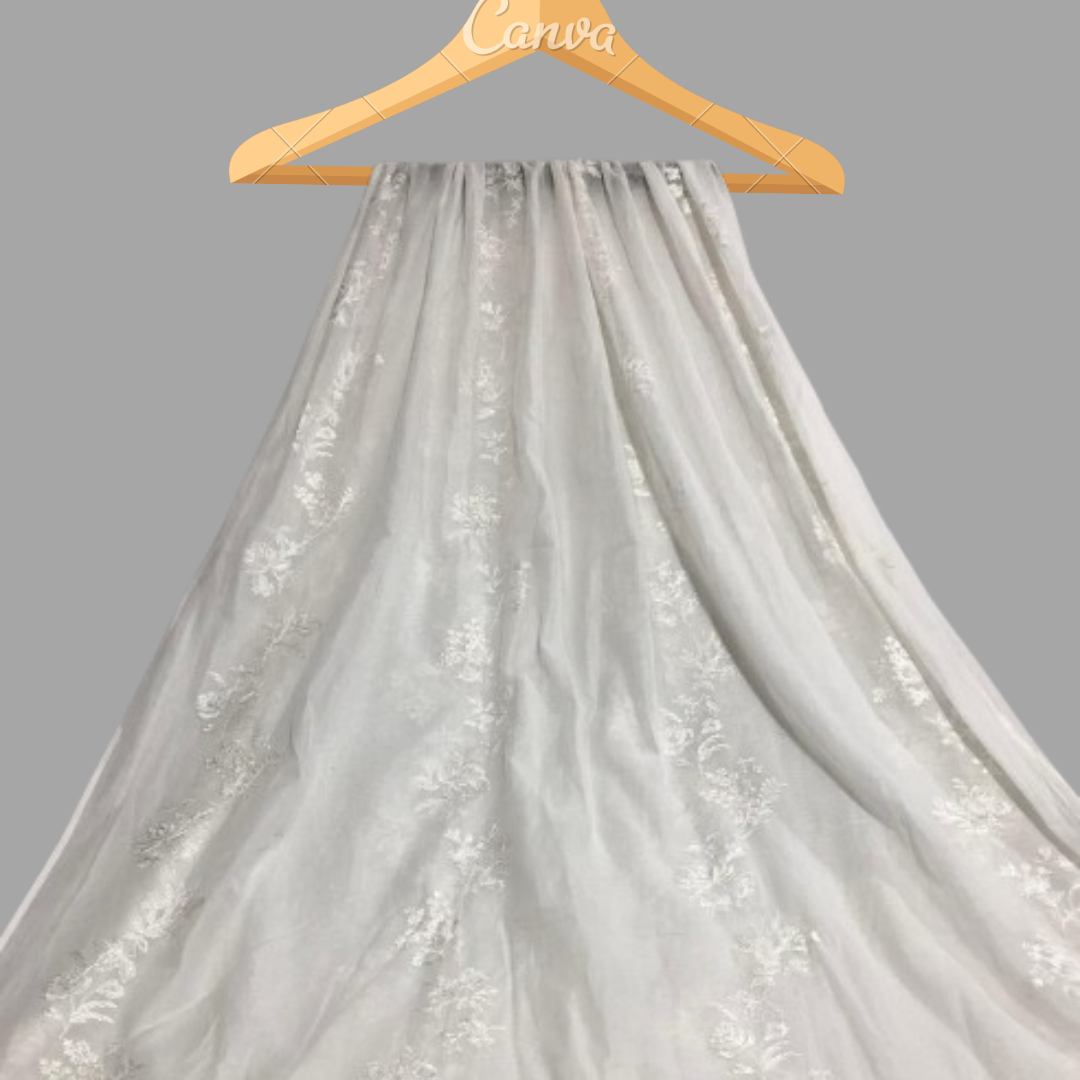 Pure Lawn Dyeable Dupatta
