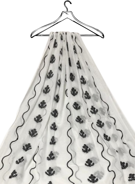 Pure Lawn Dyeable Dupatta