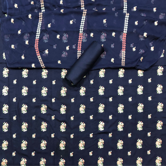 Karandi 3-Piece with Shiffon Duptta