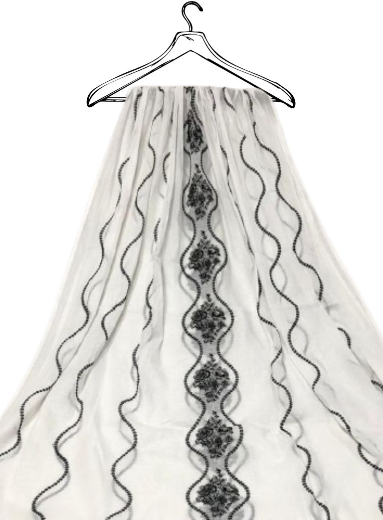 Pure Lawn Dyeable Dupatta
