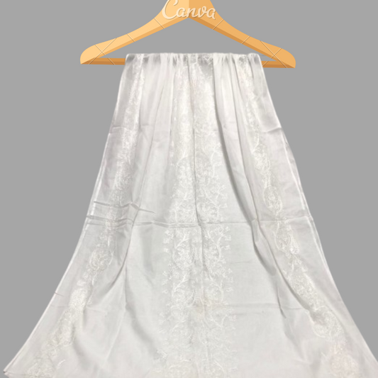 Pure Lawn Dyeable Dupatta