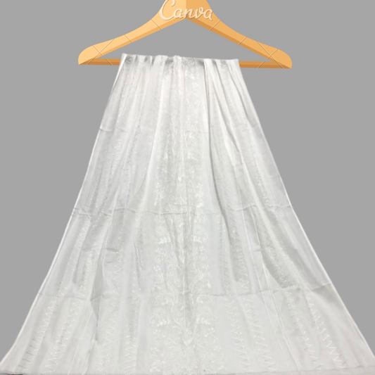Pure Lawn Dyeable Dupatta