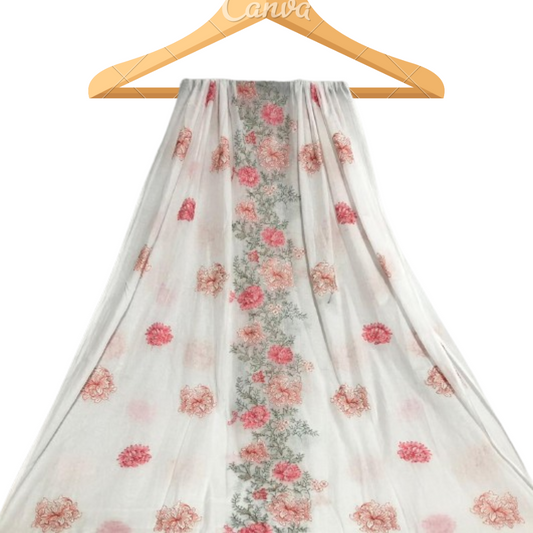Pure Lawn Dyeable Dupatta