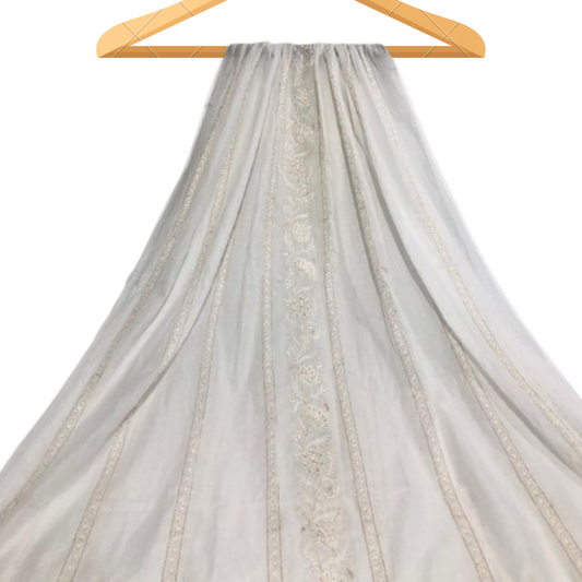 Pure Lawn Dyeable Dupatta