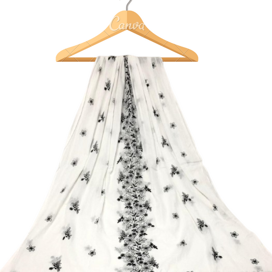 Pure Lawn Dyeable Dupatta