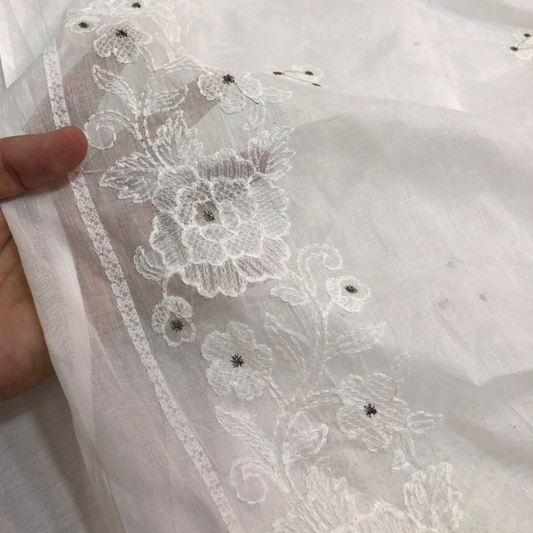 Pure Lawn Dyeable Dupatta