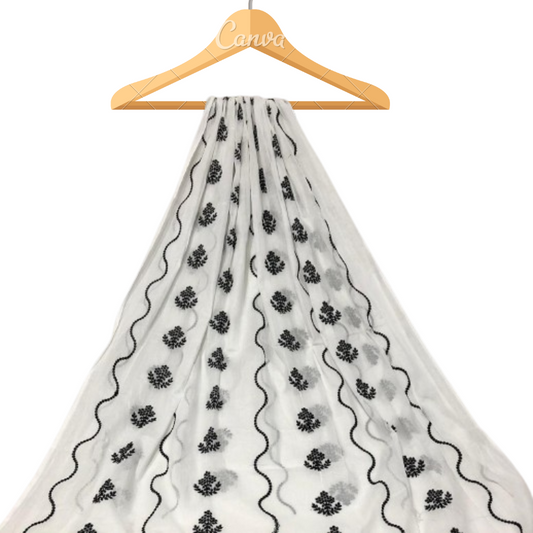 Pure Lawn Dyeable Dupatta