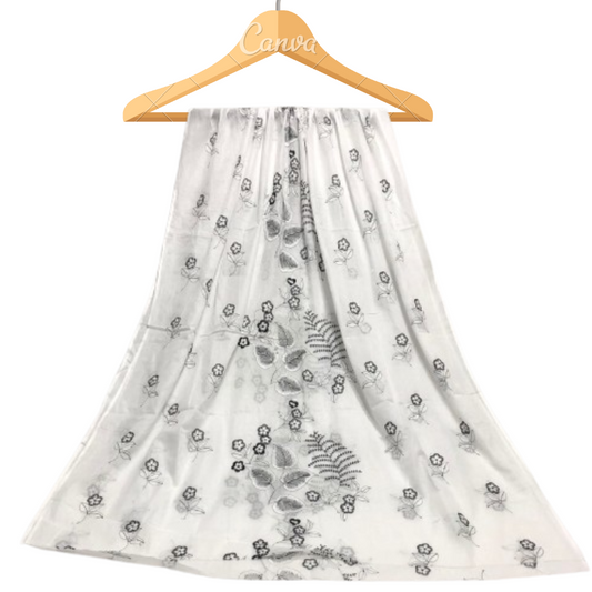 Pure Lawn Dyeable Dupatta