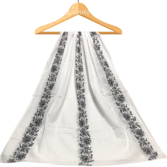 Pure Lawn Dyeable Dupatta