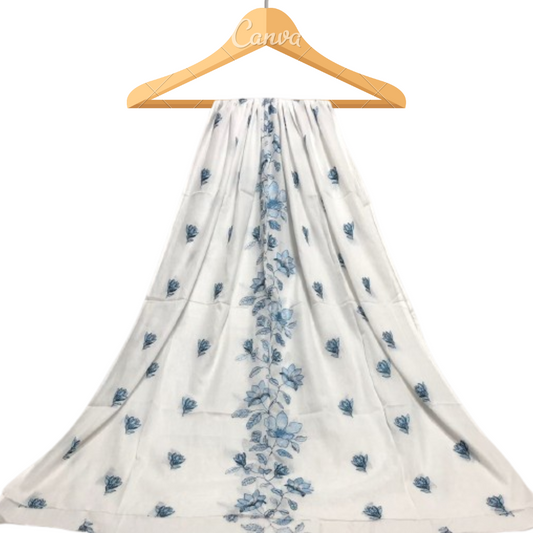 Pure Lawn Dyeable Dupatta