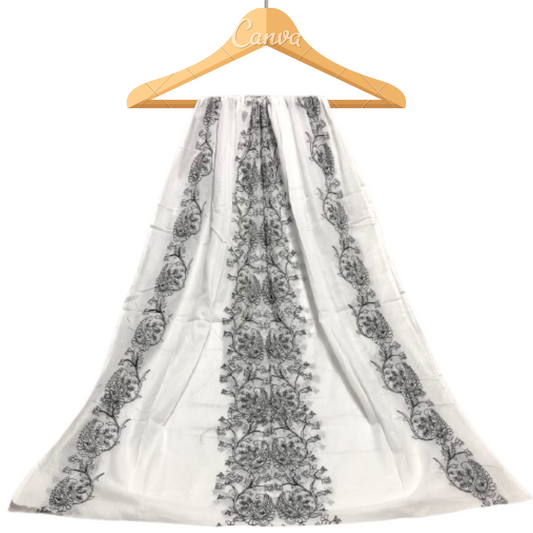 Pure Lawn Dyeable Dupatta