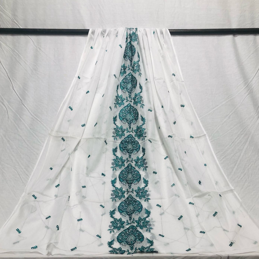 Pure Lawn Dyeable Dupatta