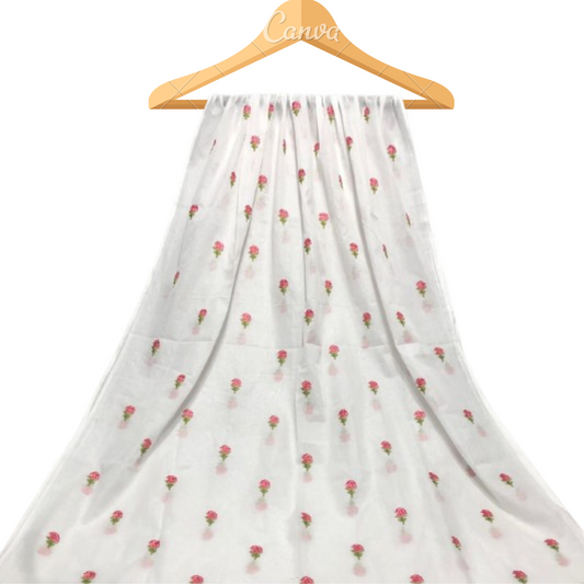 Pure Lawn Dyeable Dupatta