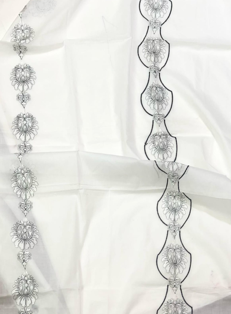 Pure Lawn Dyeable Dupatta