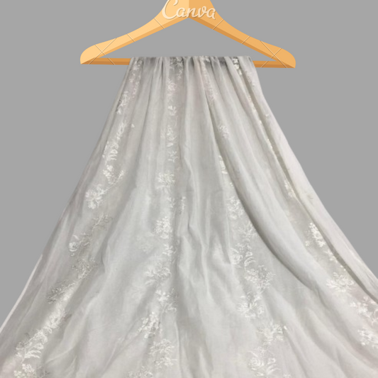Pure Lawn Dyeable Dupatta